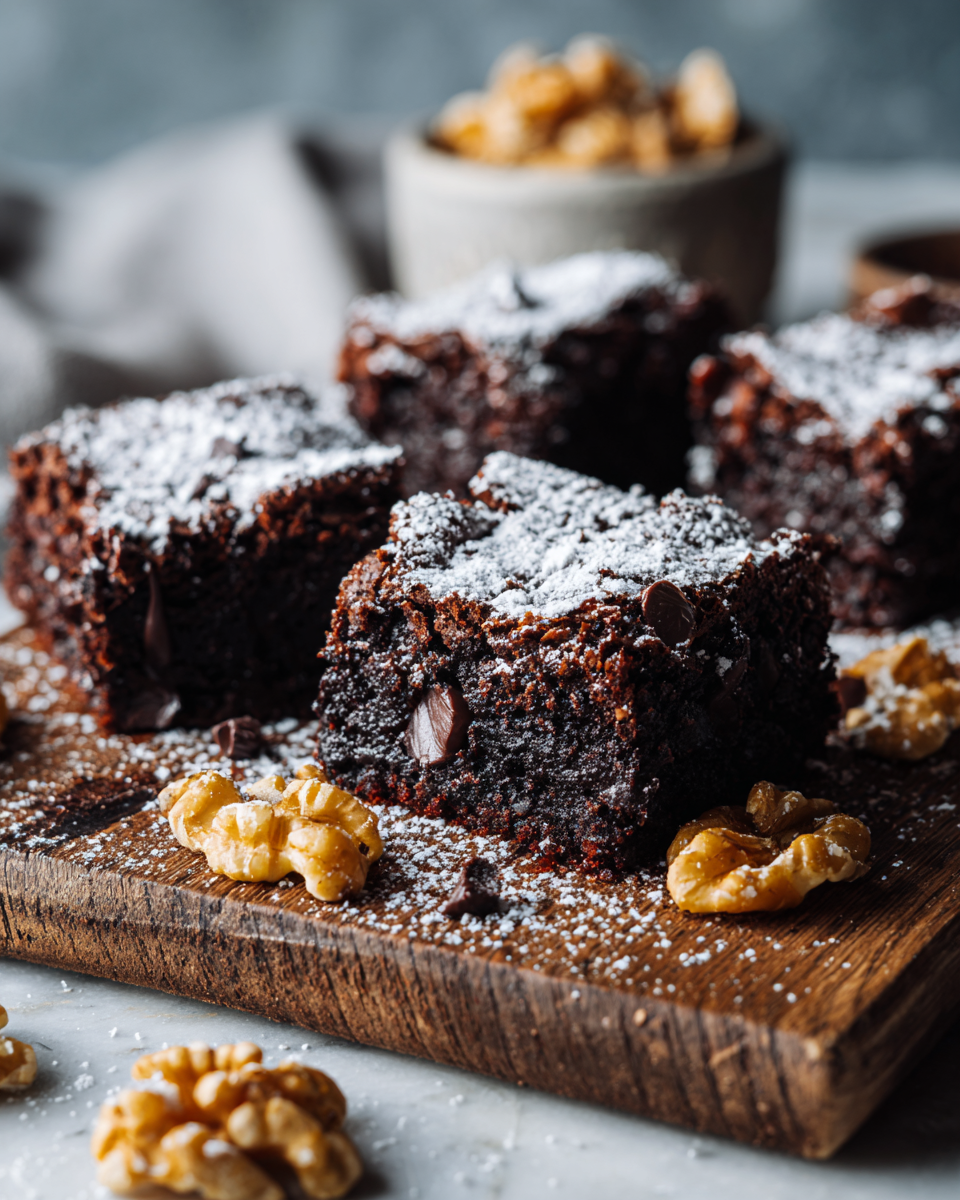 Bocados de brownie fudgy perfectos para compartir en reuniones familiares y celebraciones en otoño.