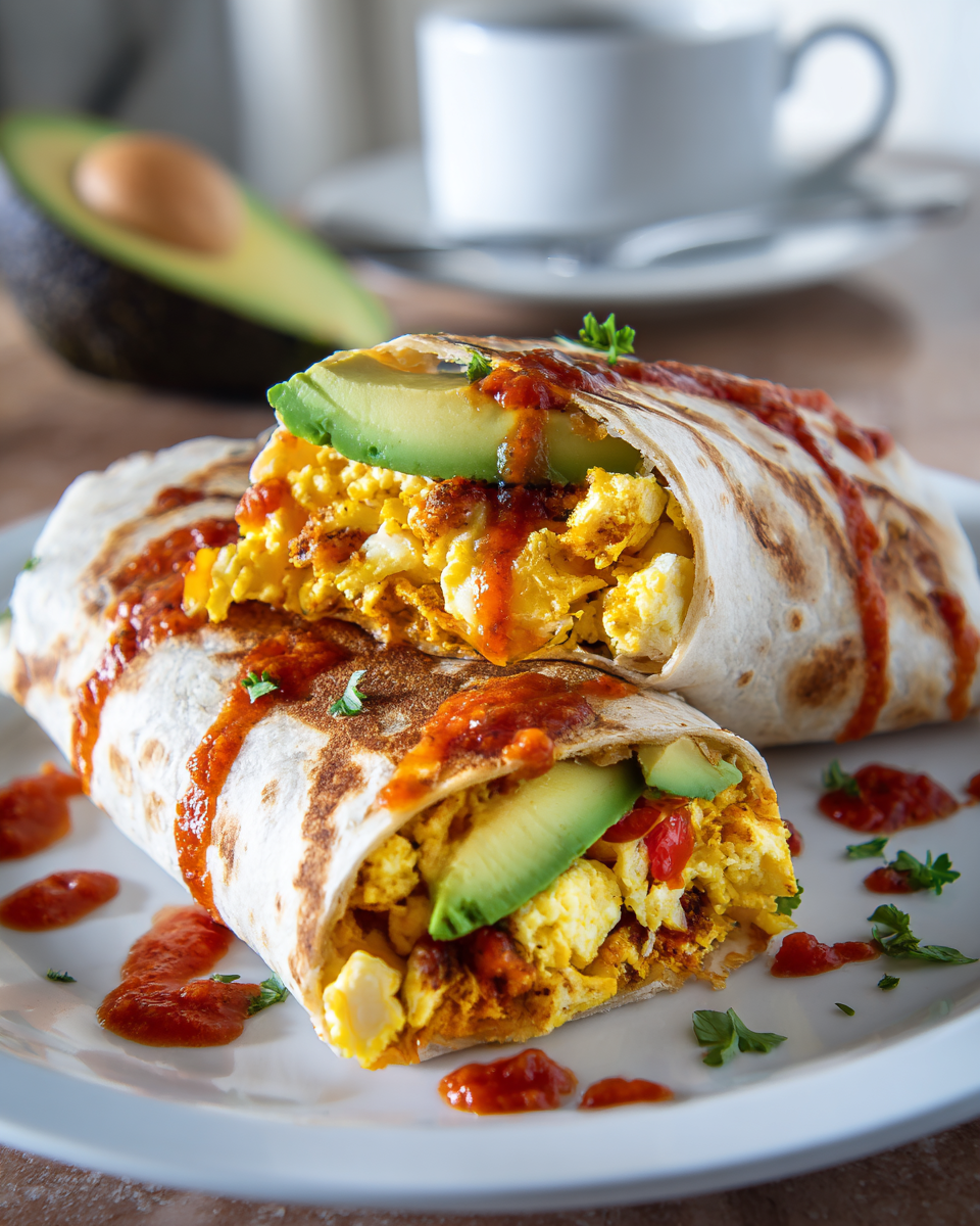 Burritos de desayuno sencillos y deliciosos listos en 30 minutos, perfectos para brunch en familia.