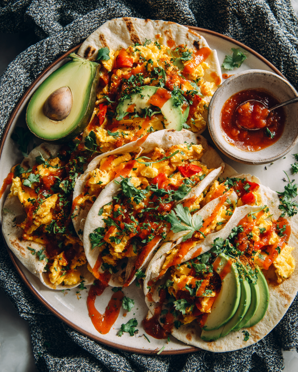 Burritos de desayuno sencillos y deliciosos listos en 30 minutos, perfectos para brunch en familia.