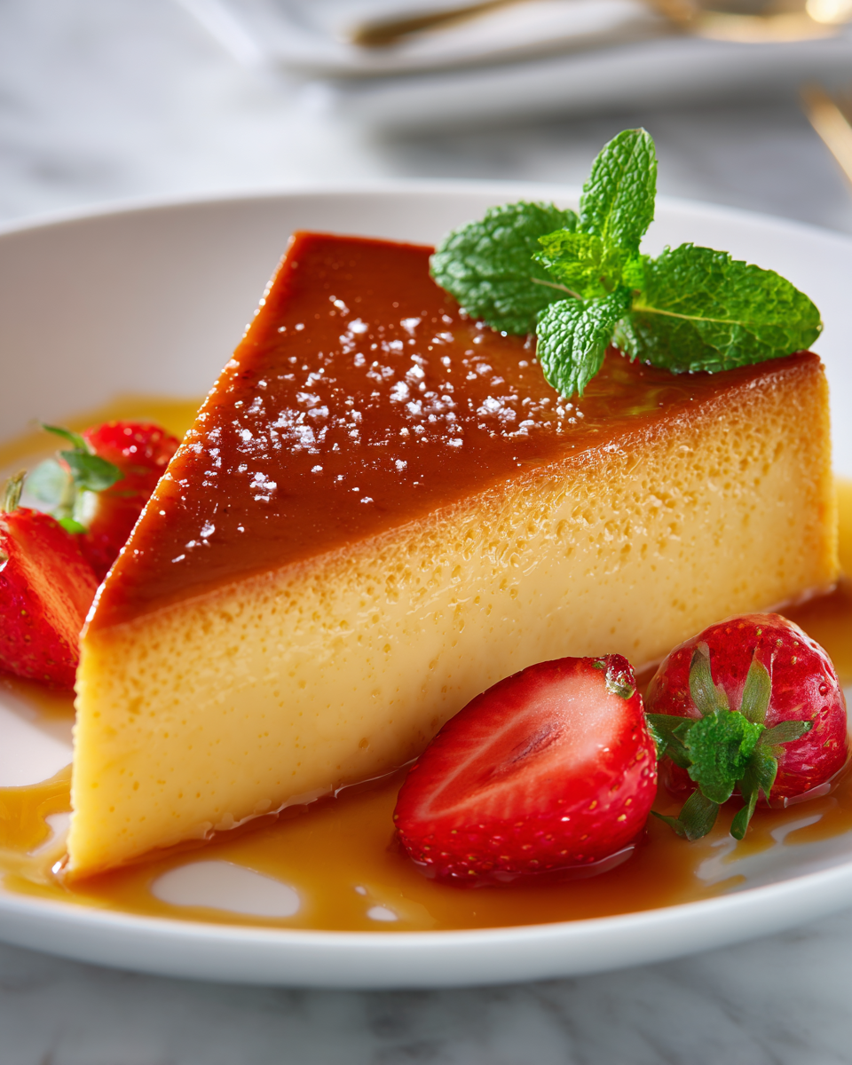 Delicioso Flan Tradicional Español para Celebraciones cover image 2610