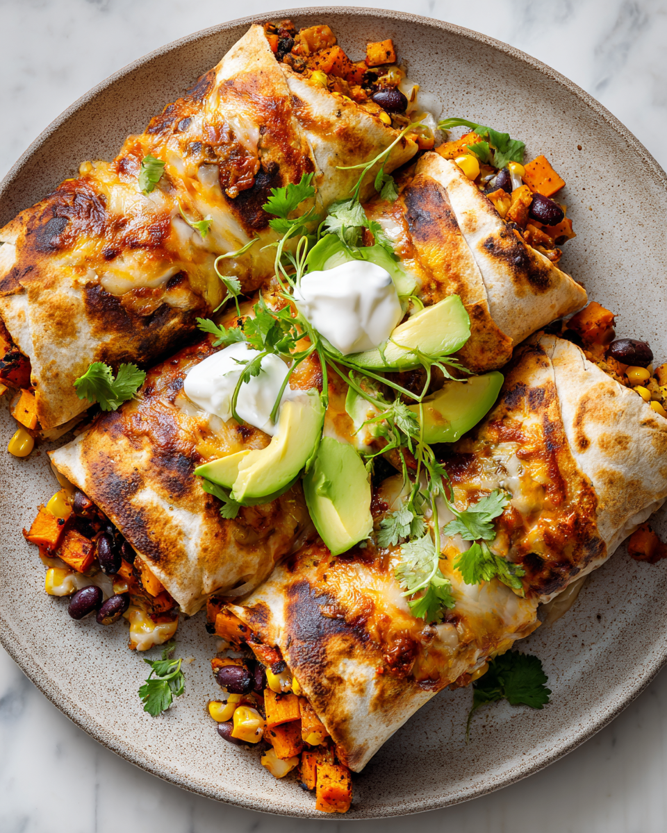 Deliciosos Burritos de Batata para el Otoño cover image 3227