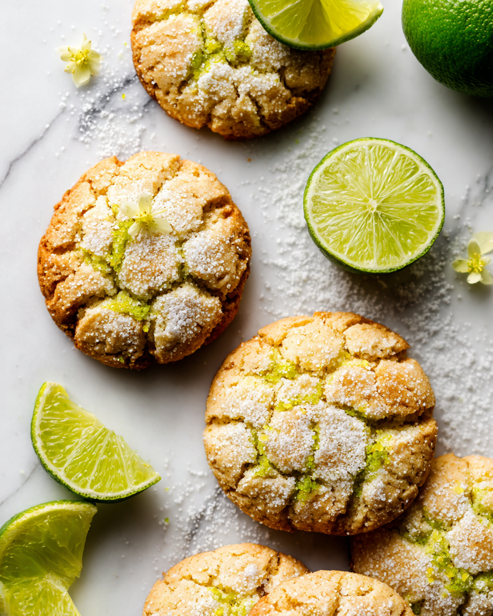 Galletas de azúcar con lima, un dulce toque cítrico para celebrar la primavera. Receta fácil y deliciosa, perfecta para compartir.