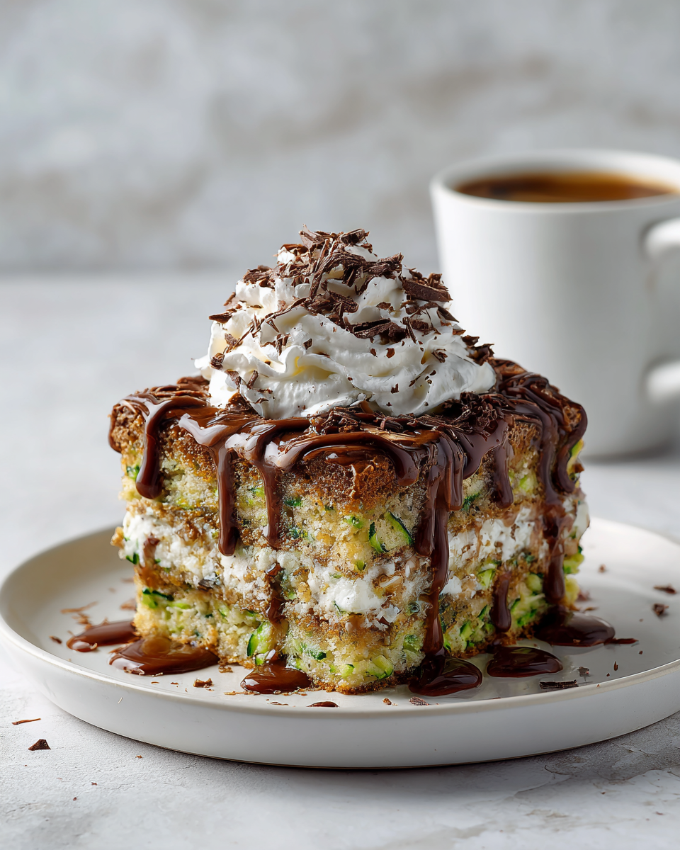 pastel de calabacín fácil y húmedo con leche condensada, ideal para el otoño