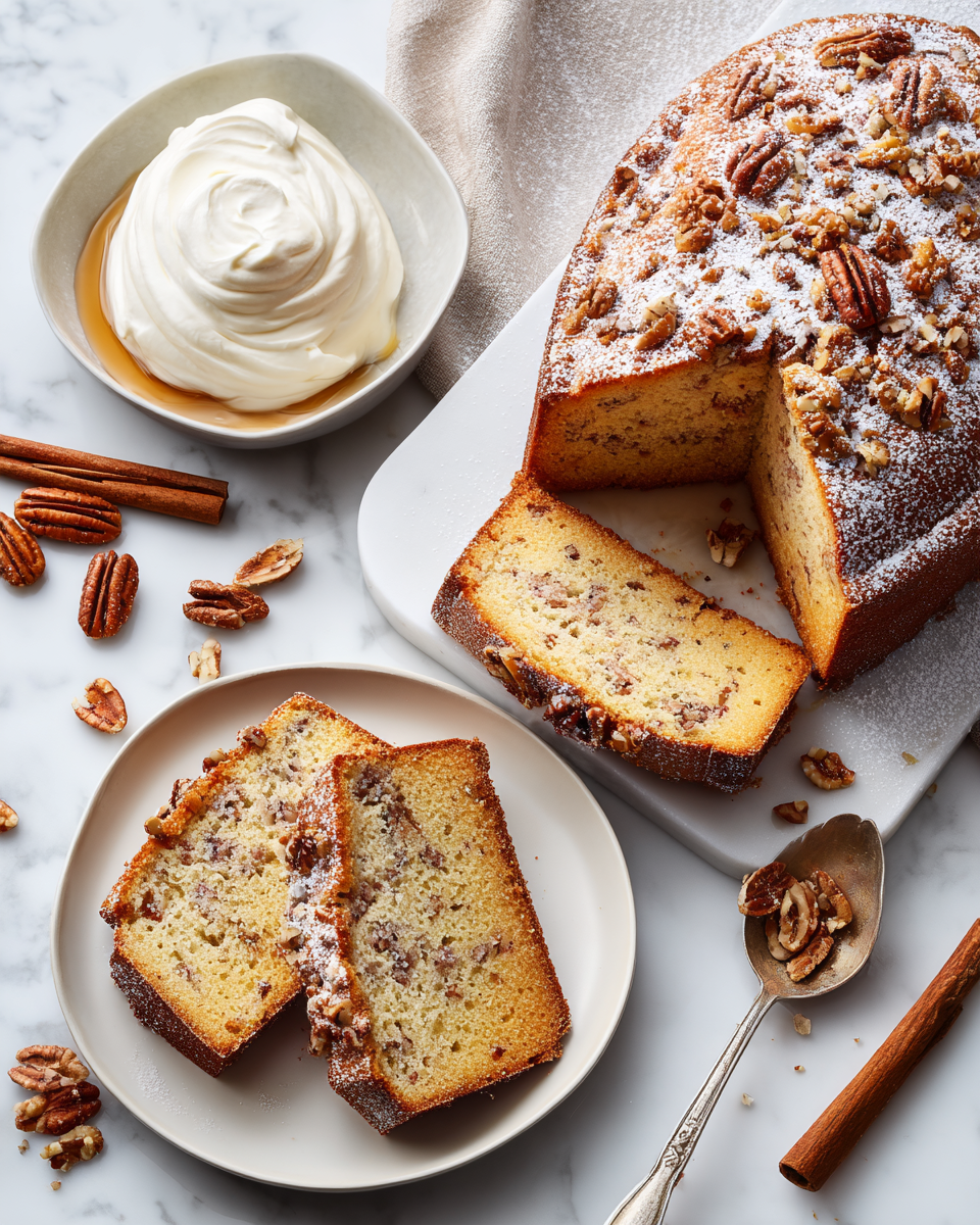 Pastel de Nuez Pecan, dulce reconfortante para fiestas, horneado, receta fácil y deliciosa con nueces pecanas.