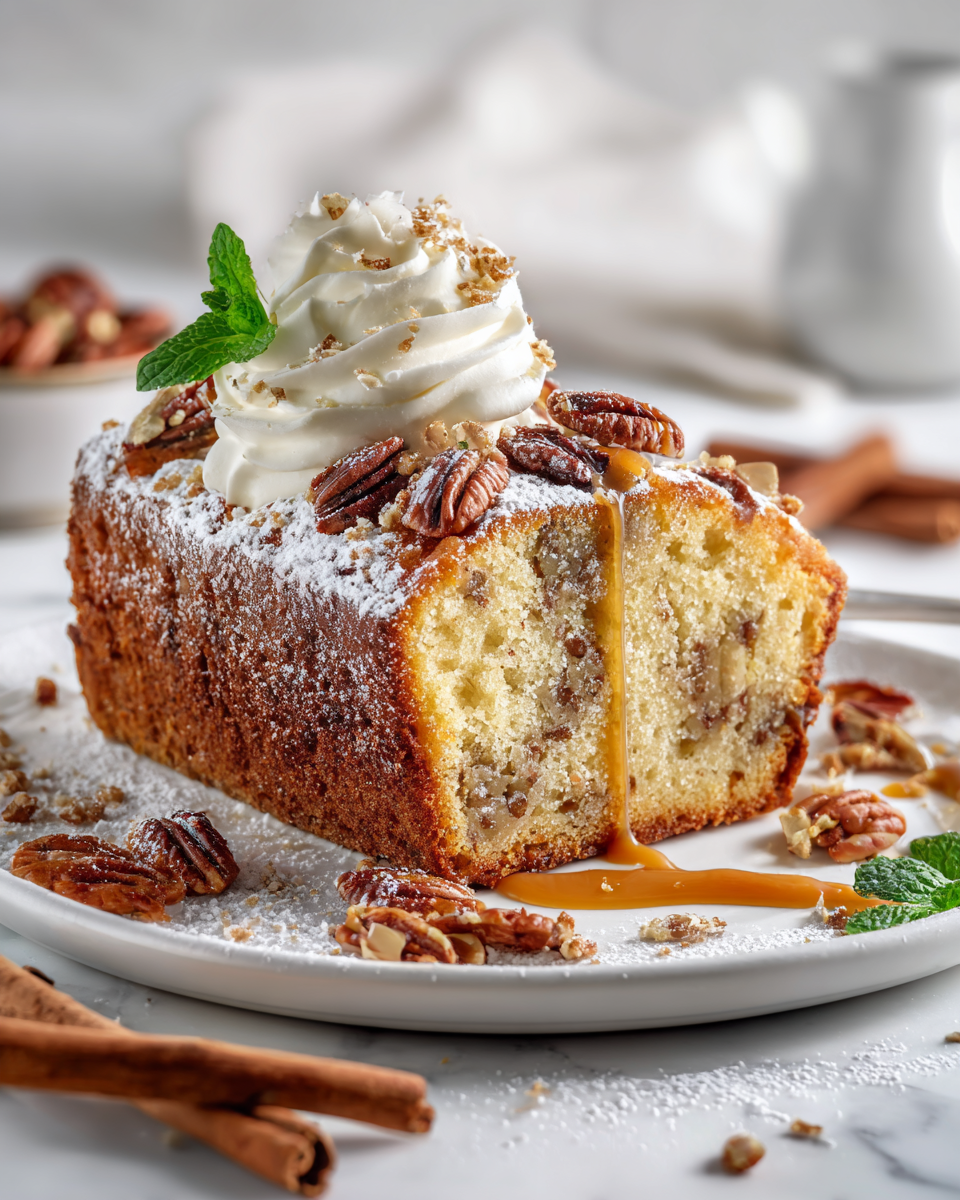 Pastel de Nuez Pecan, dulce reconfortante para fiestas, horneado, receta fácil y deliciosa con nueces pecanas.