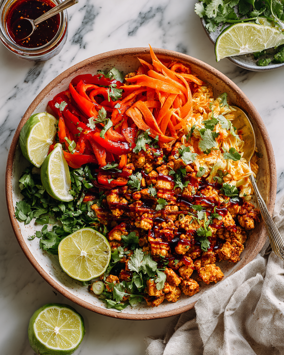 Sofritas de Chipotle: Un Delicioso Plato Vegetal Sofritas de Chipotle veganas, perfectas para tacos y burritos, ideales para celebraciones y reuniones familiares