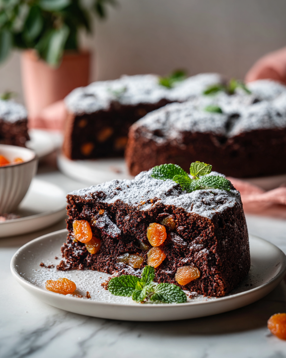 Tarta de Frutas con Chocolate, un postre festivo delicioso y fácil