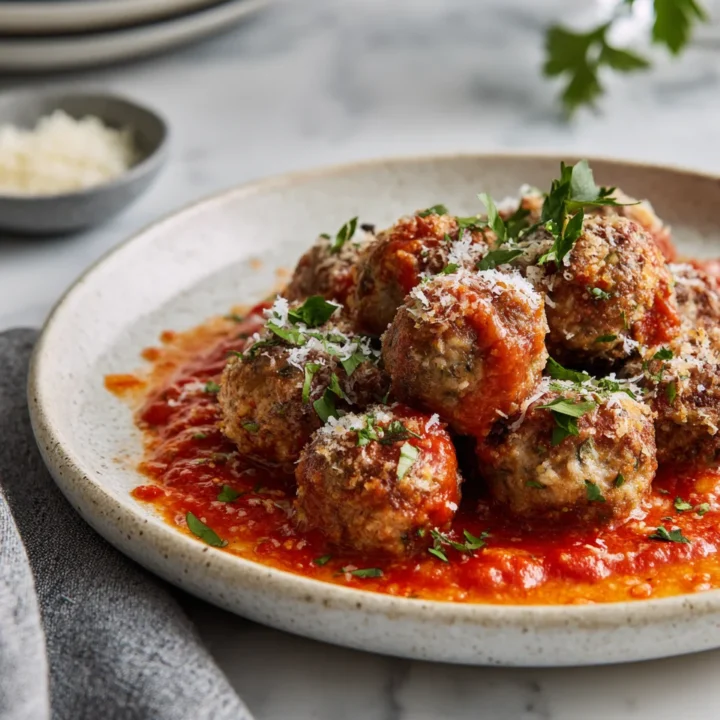 Albóndigas de Pavo Caseras y Jugosas Deliciosas albóndigas de pavo caseras, jugosas y fáciles de preparar, ideales para reuniones familiares o cenas íntimas.