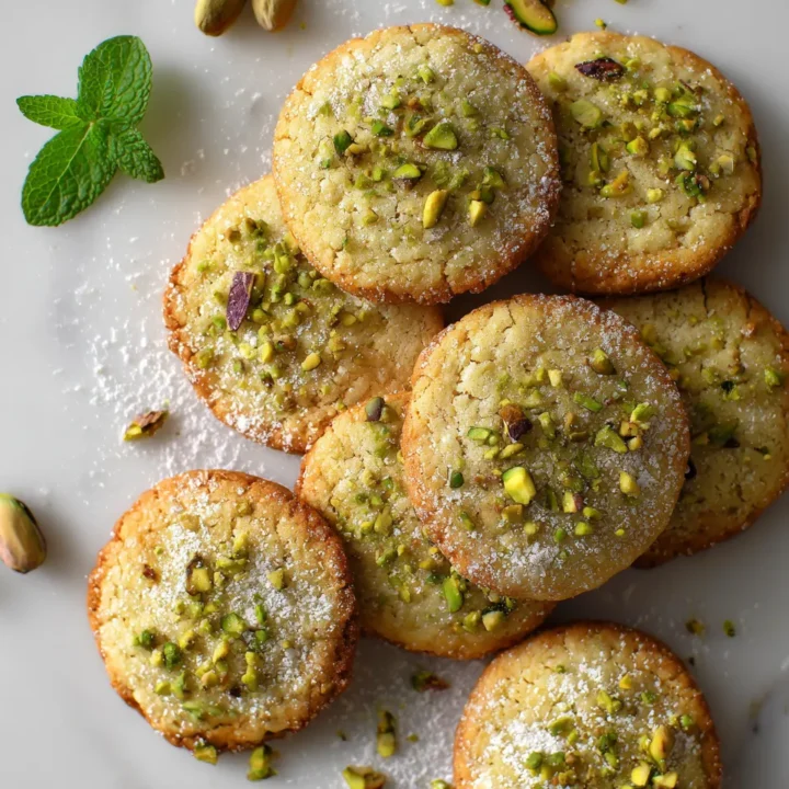 Barazek de Sésamo y Pistacho: Deliciosas galletas ideales para compartir, combinando sésamo crujiente y pistacho en cada bocado.