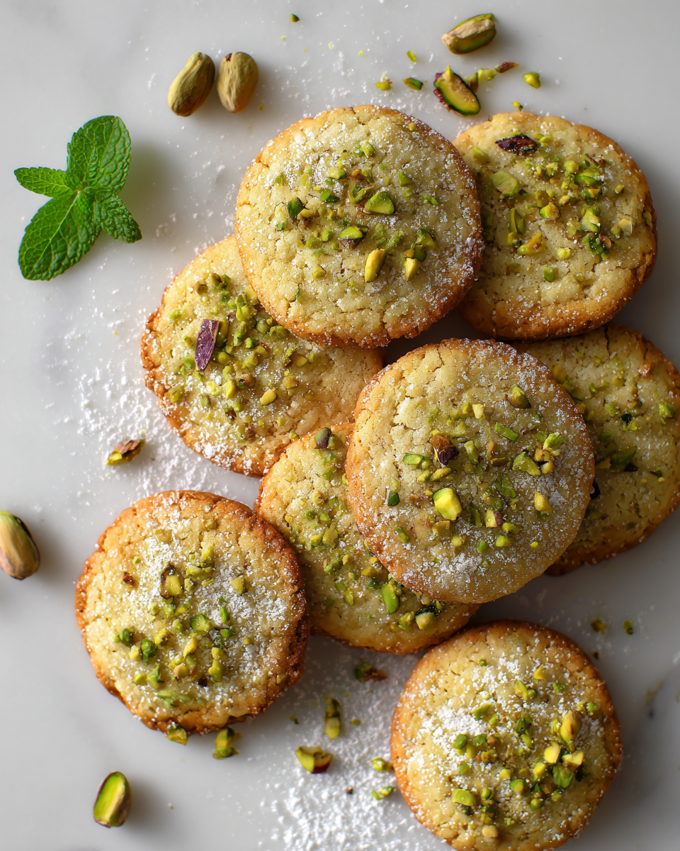 Irresistibles Barazek de Sésamo y Pistacho Barazek de Sésamo y Pistacho: Deliciosas galletas ideales para compartir, combinando sésamo crujiente y pistacho en cada bocado.