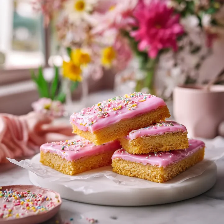 Deliciosas Barras de Galleta de Azúcar para Compartir Barras de galleta de azúcar decoradas con glaseado colorido, ideales para reuniones familiares y festividades.