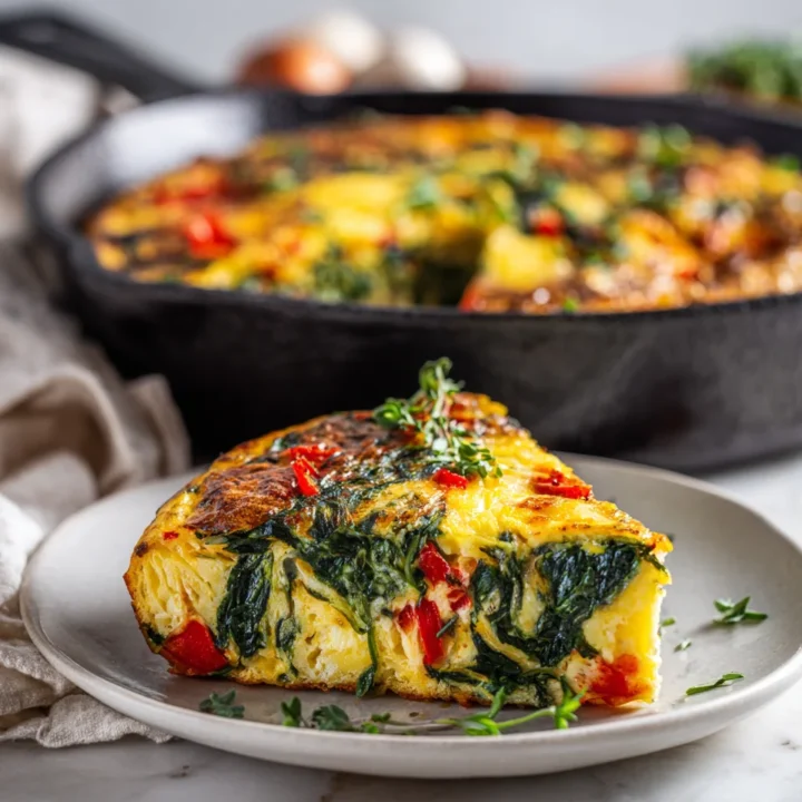 Cazuela de huevo salada con verduras y quesos, ideal para brunch familiar en otoño