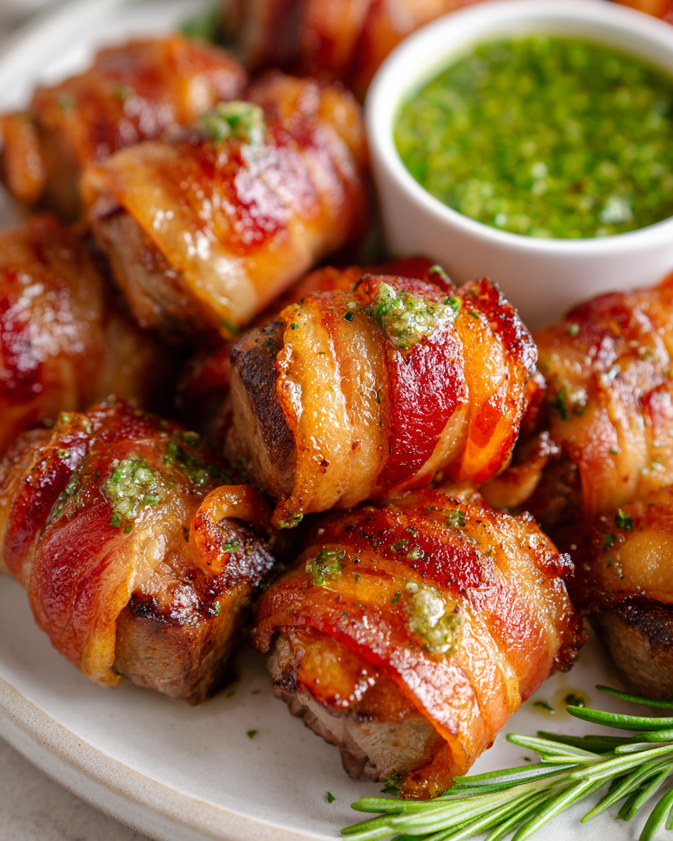 Deliciosos Bacon Steak Wraps para Compartir cover image 3337