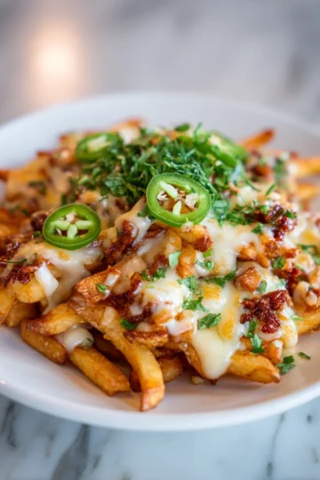 Disfruta de Papas Fritas con Queso al Estilo Español cover image 3407