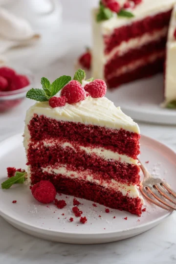 Delicioso Pastel de Terciopelo Rojo para Celebraciones cover image 3427