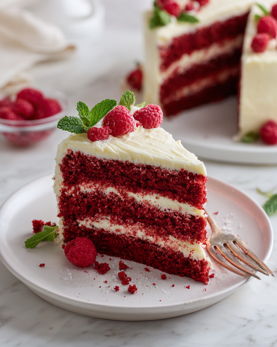 Delicioso Pastel de Terciopelo Rojo para Celebraciones cover image 3427