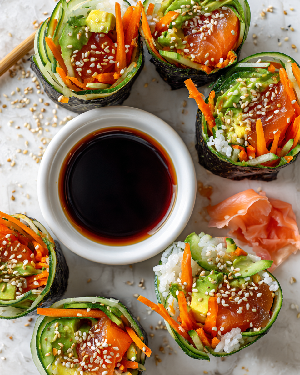 Deliciosos Sushi Wraps TikTok para Compartir cover image 3507