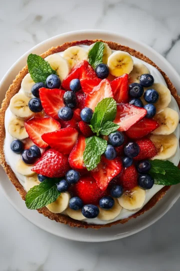 Deliciosa Pizza de Frutas Bandera para Celebrar Verano cover image 3537