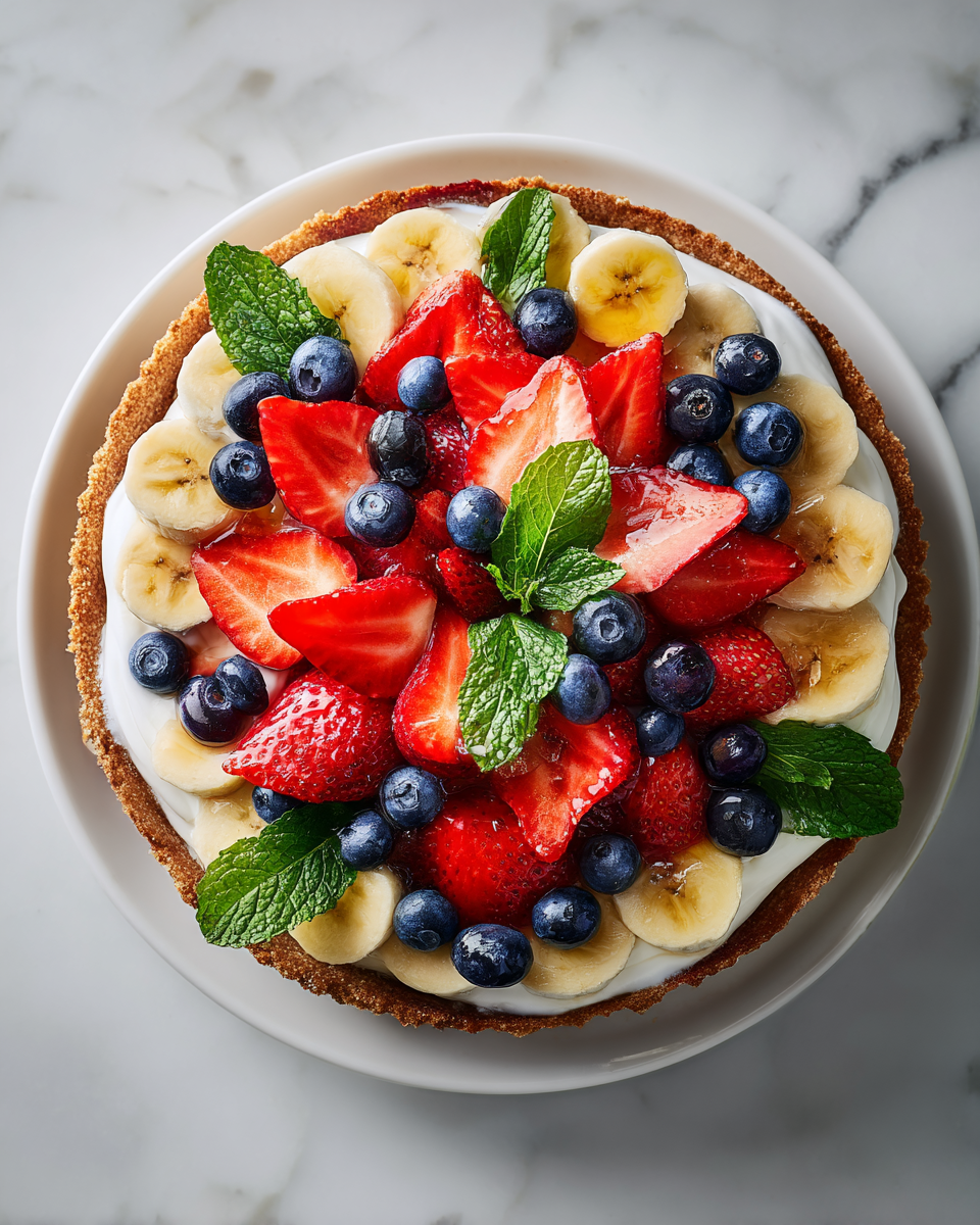 Deliciosa Pizza de Frutas Bandera para Celebrar Verano cover image 3537