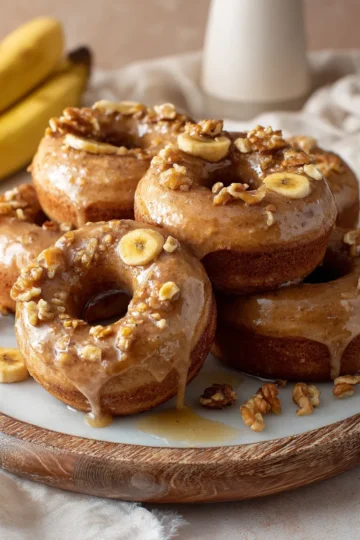 Deliciosos Donuts de Pan de Plátano para el Otoño cover image 3617