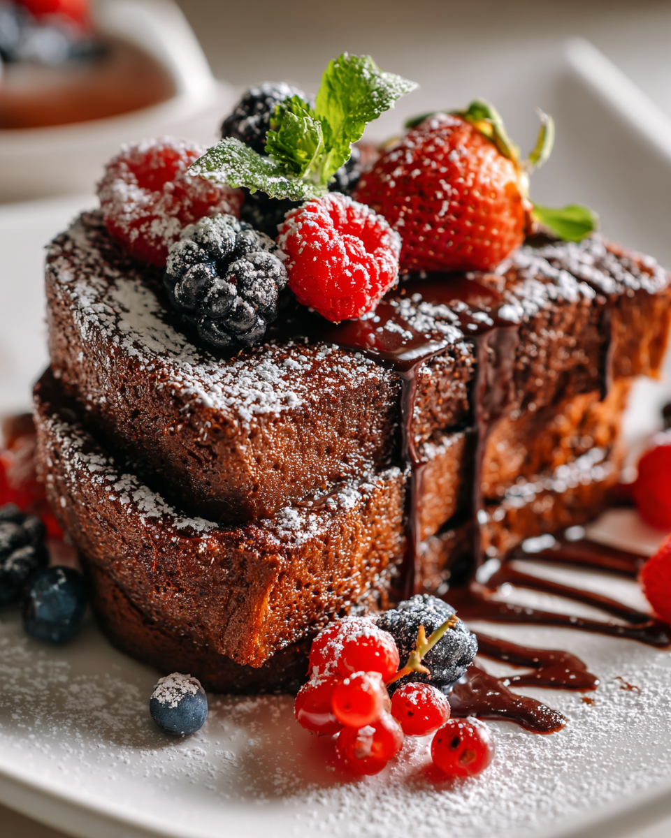 Receta de Pan Francés de Chocolate, desayuno fácil y delicioso para mañanas acogedoras