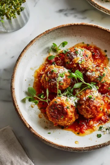 Deliciosas albóndigas de pavo caseras, jugosas y fáciles de preparar, ideales para reuniones familiares o cenas íntimas.