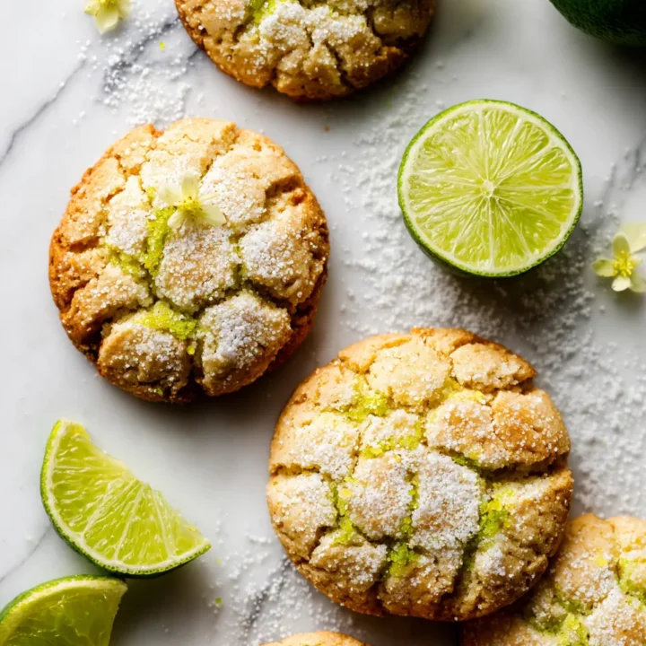 Galletas de azúcar con lima, un dulce toque cítrico para celebrar la primavera. Receta fácil y deliciosa, perfecta para compartir.