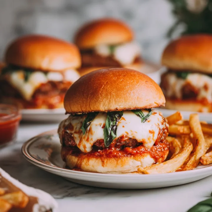 Hamburguesas de pizza congeladas fáciles y rápidas