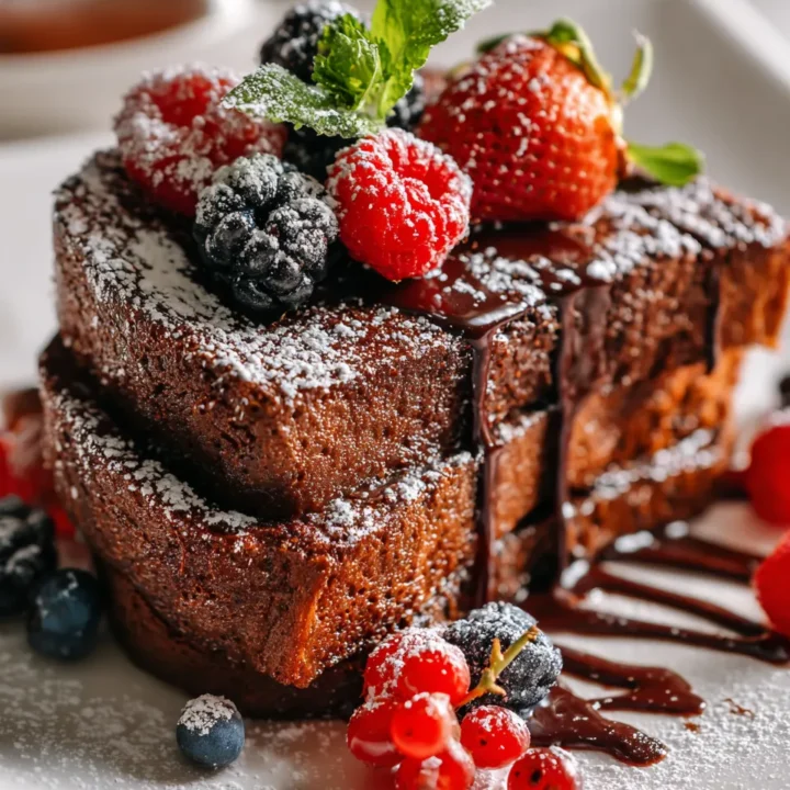 Receta de Pan Francés de Chocolate, desayuno fácil y delicioso para mañanas acogedoras