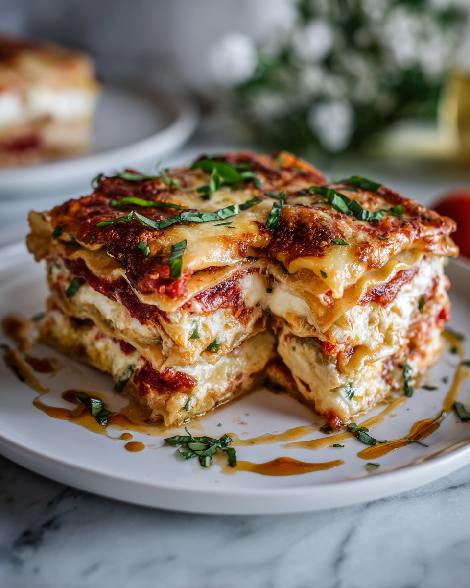 Ravioles al horno con queso y salsa marinara, ideales para cenas familiares