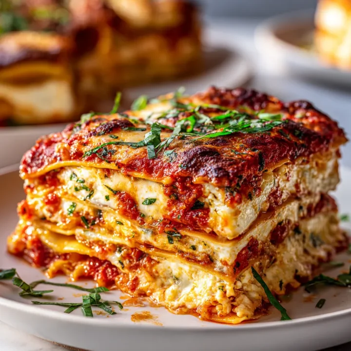Ravioles al horno con queso y salsa marinara, ideales para cenas familiares