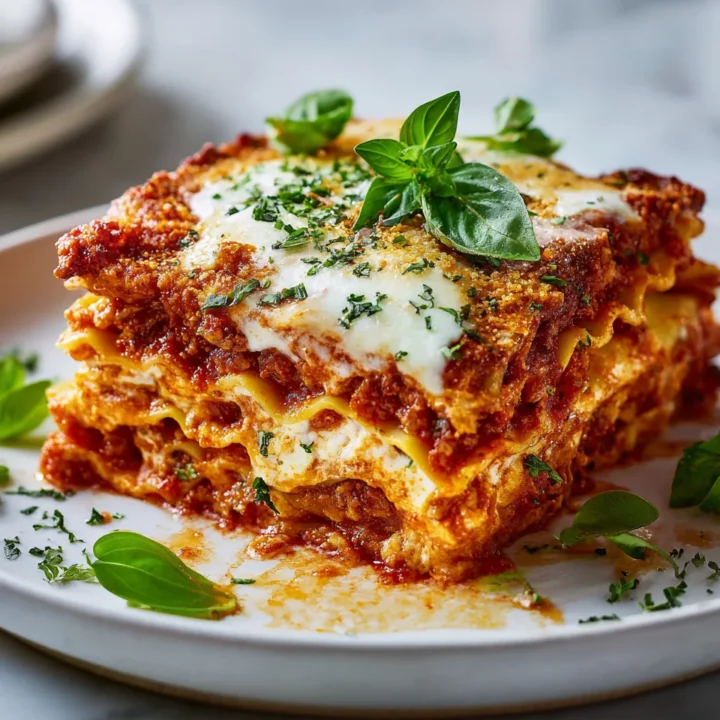 Ravioles al horno con queso y salsa marinara, ideales para cenas familiares