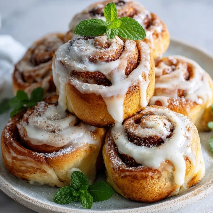 Rollos de Canela Cinnabon: Un Capricho Festivo Deliciosos rollos de canela Cinnabon recién horneados, perfectos para compartir en navidad