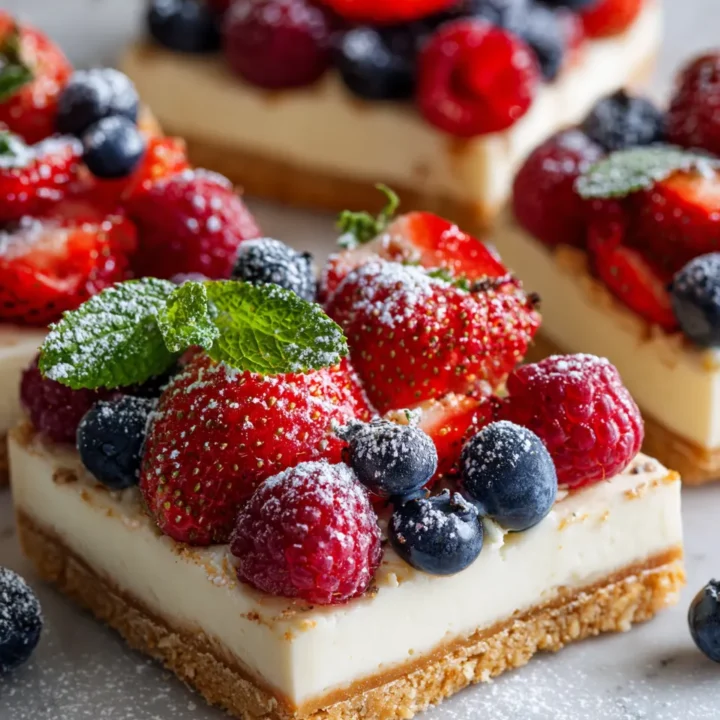 Tarta de frutas del bosque colorida y deliciosa, perfecta para el verano.