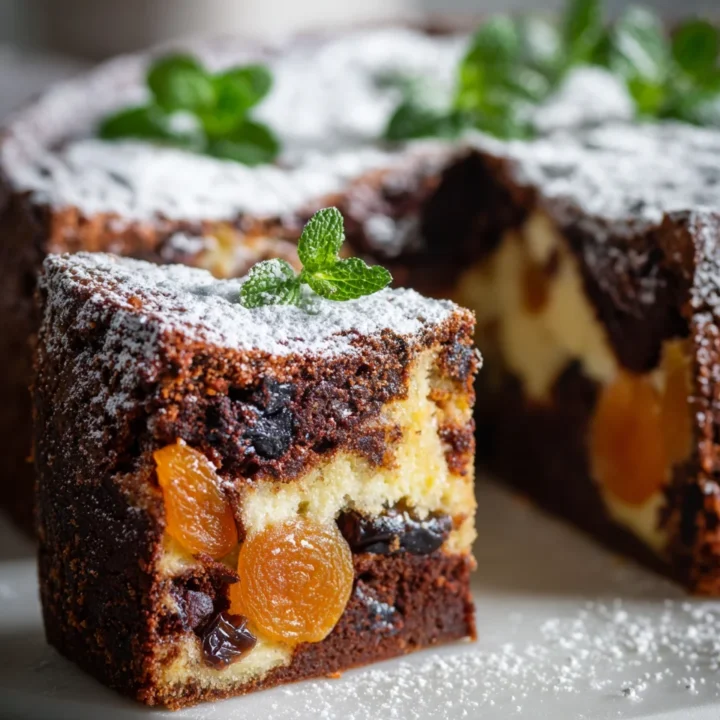 Deliciosa Tarta de Frutas con Chocolate Tarta de Frutas con Chocolate, un postre festivo delicioso y fácil