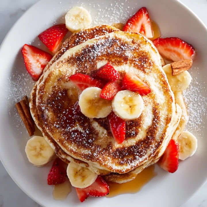 tortitas de canela esponjosas para desayuno