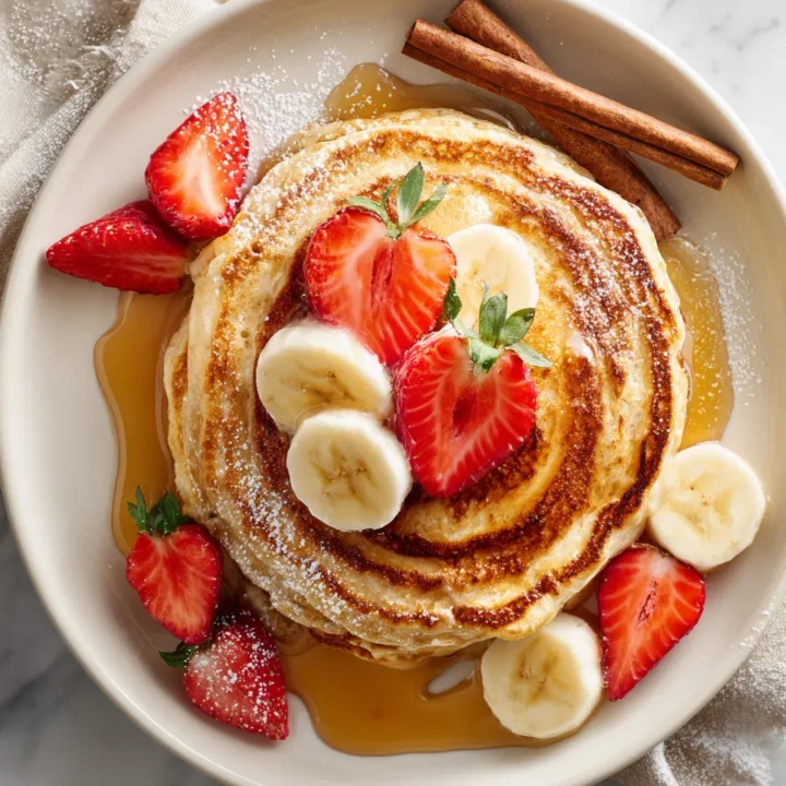 tortitas de canela esponjosas para desayuno